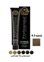 موی بلوند زیتونی روشن آوایی سری زیتونی شماره 8.2 حجم 120 میل