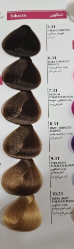 رنگ موی بلگا رنگ های تنباکویی - Image 2