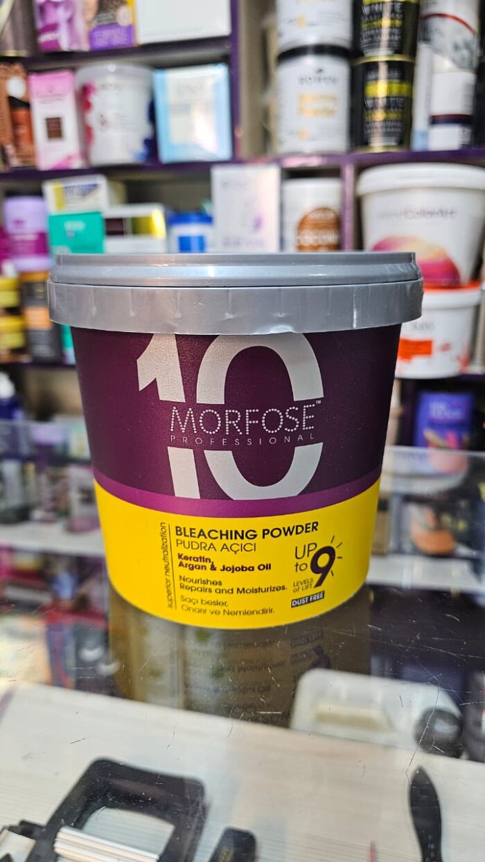 مورفوس morfose پودر دکلره آبی حاوی آرگان کراتین روغن جوجوبا 2759 - Image 1