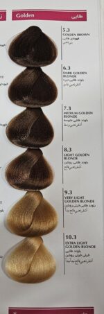 رنگ موی بلگا رنگ های طلایی - Image 2