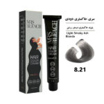 رنگ مو میس بلیچ بلوند خاکستری دودی خیلی روشن شماره 8.21