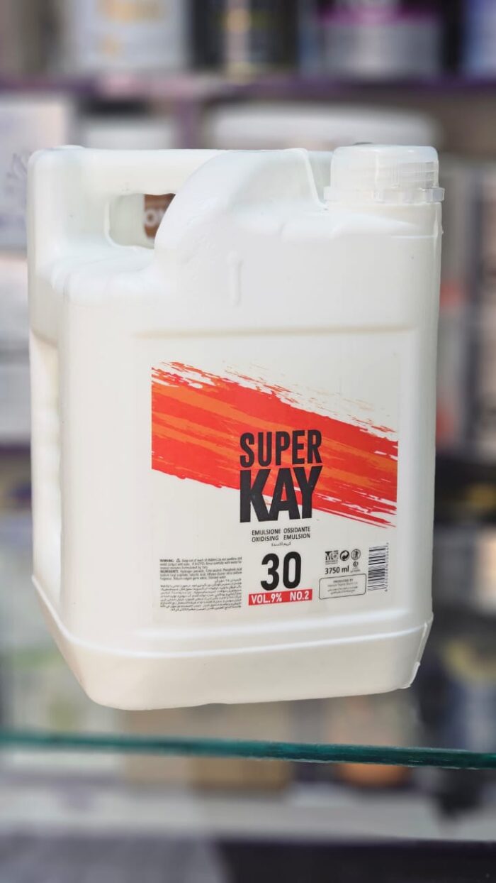 اکسیدان کرمی 4 لیتری 6 و 9 درصد سوپر کی super kay حجم 375 کد 2763 - Image 1